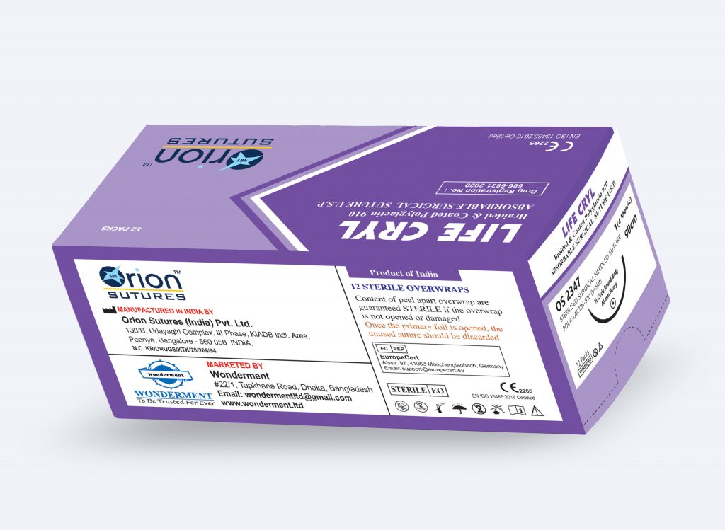 LIFE CRYL Suture